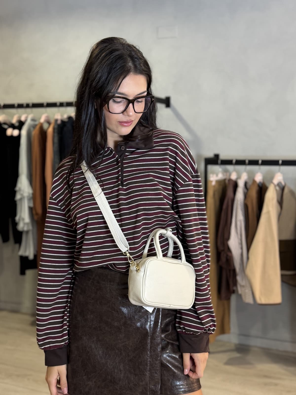 BAG BAULETTO MINI SIZE PELLE