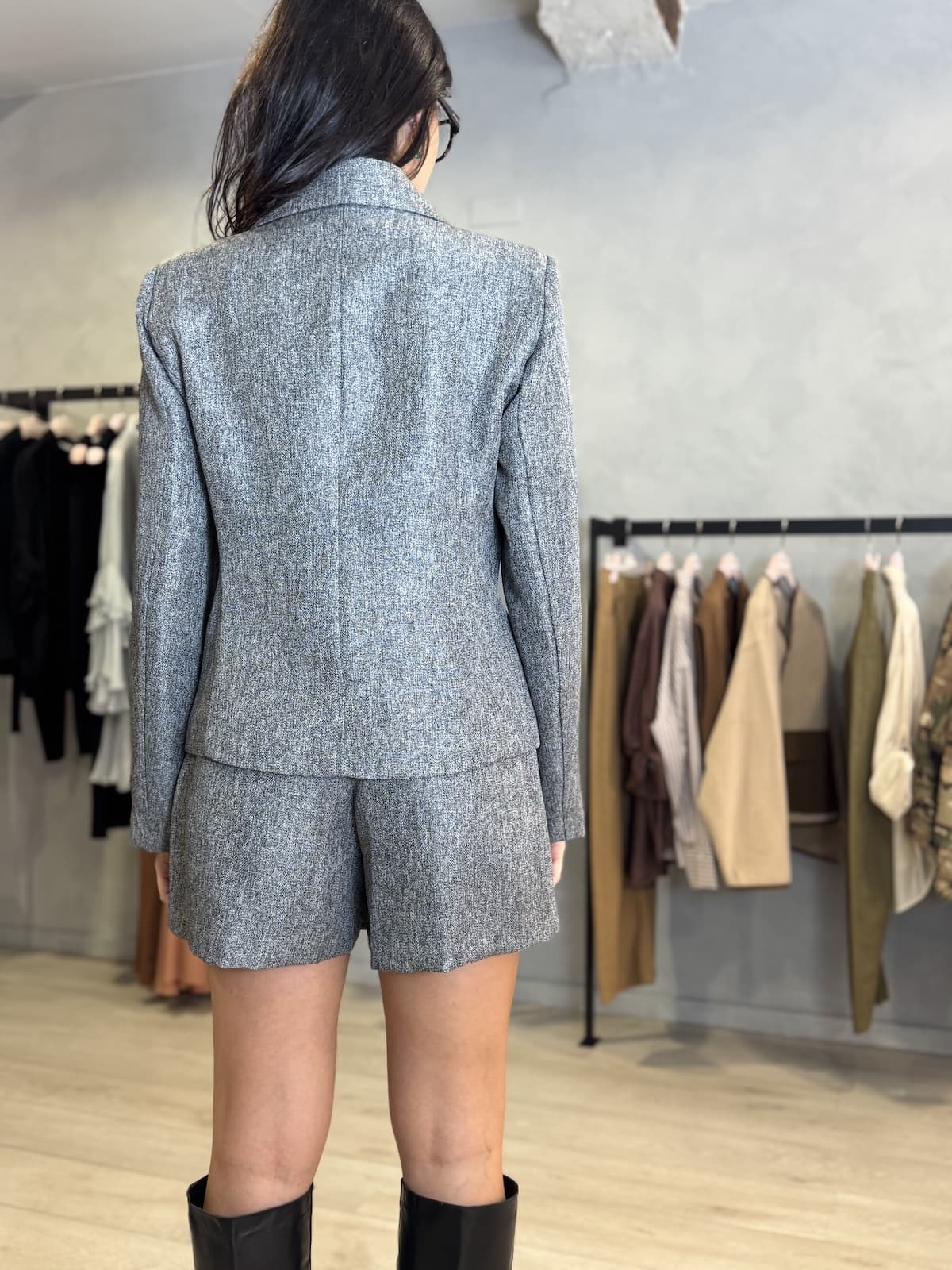 GIACCA FITTATA SALE E PEPE