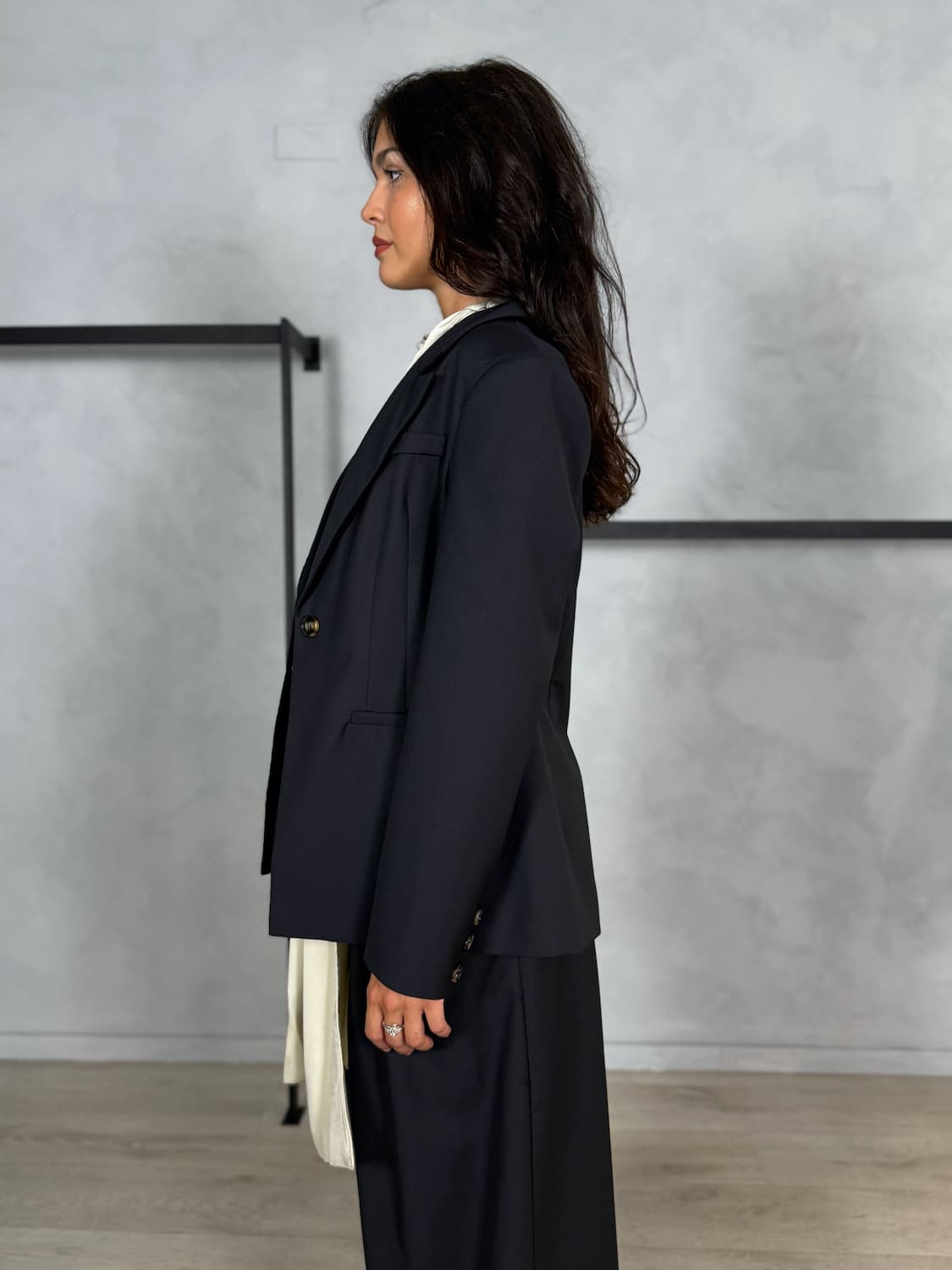 BLAZER DRITTO MONOPETTO