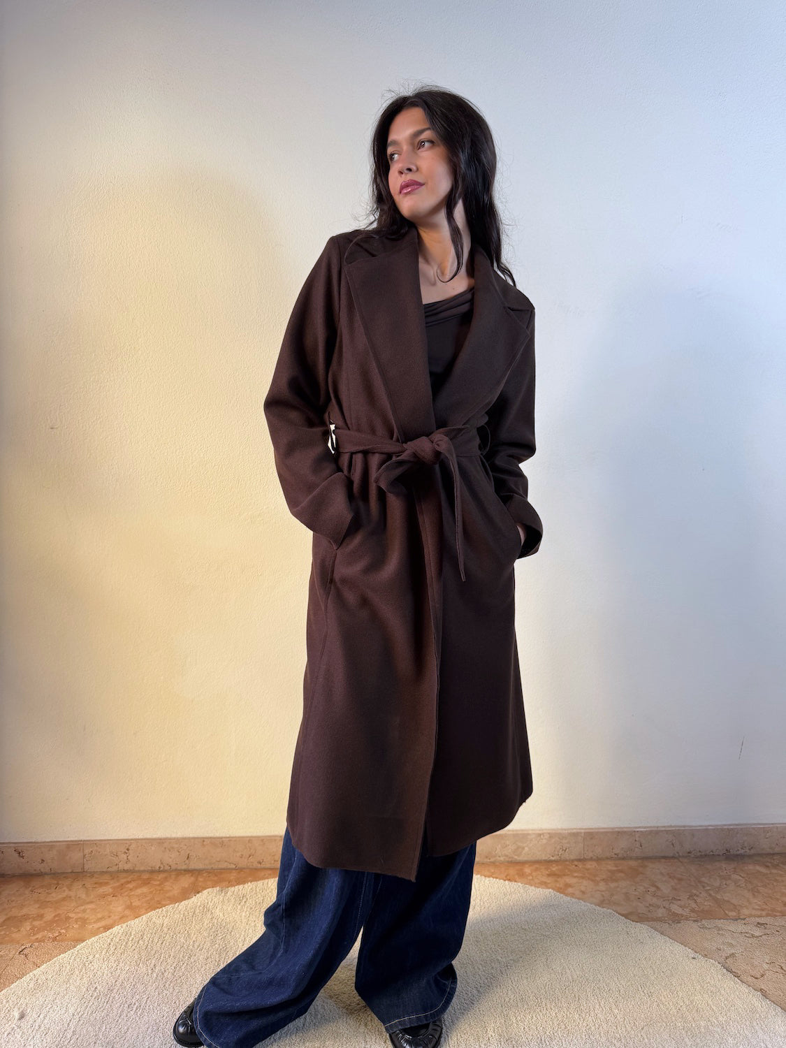 CAPPOTTO CON CINTURA