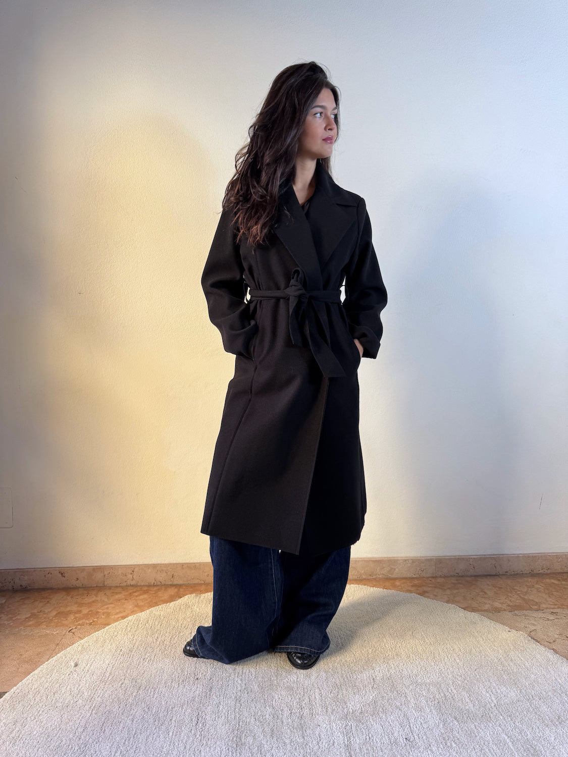 CAPPOTTO CON CINTURA
