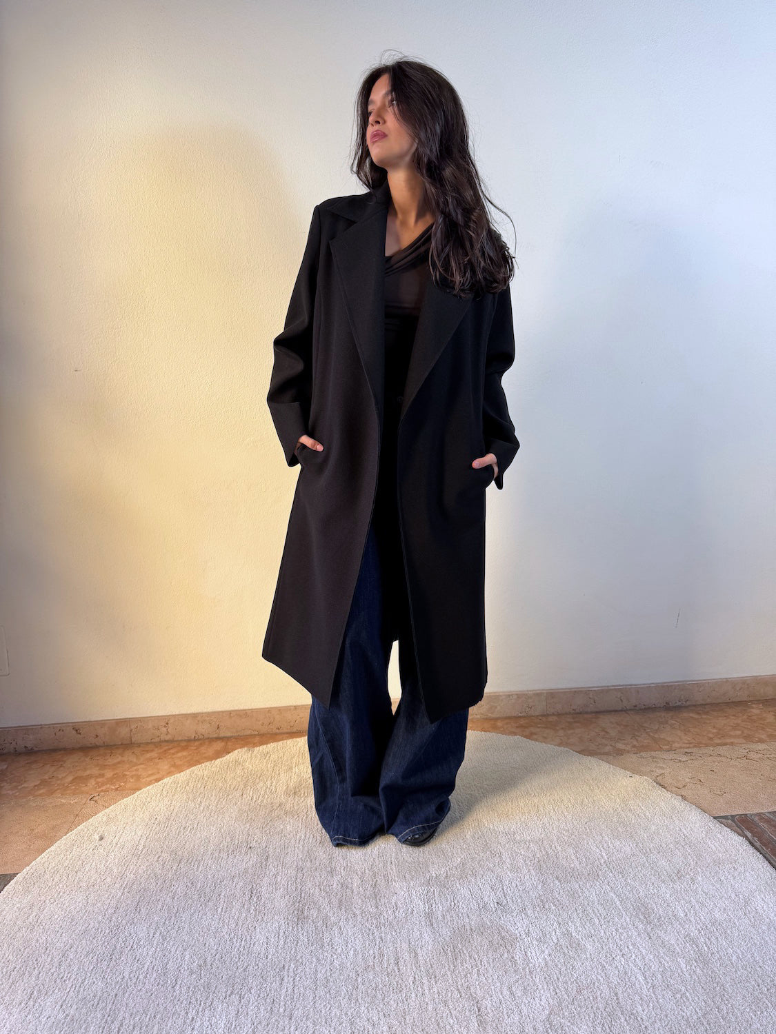 CAPPOTTO CON CINTURA