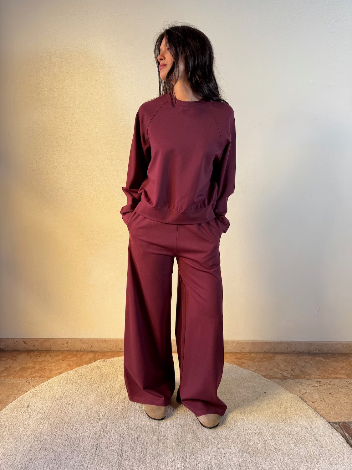 PANTALONE MORBIDO PUNTO MILANO