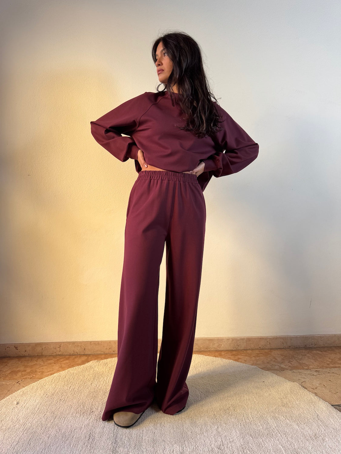 PANTALONE MORBIDO PUNTO MILANO