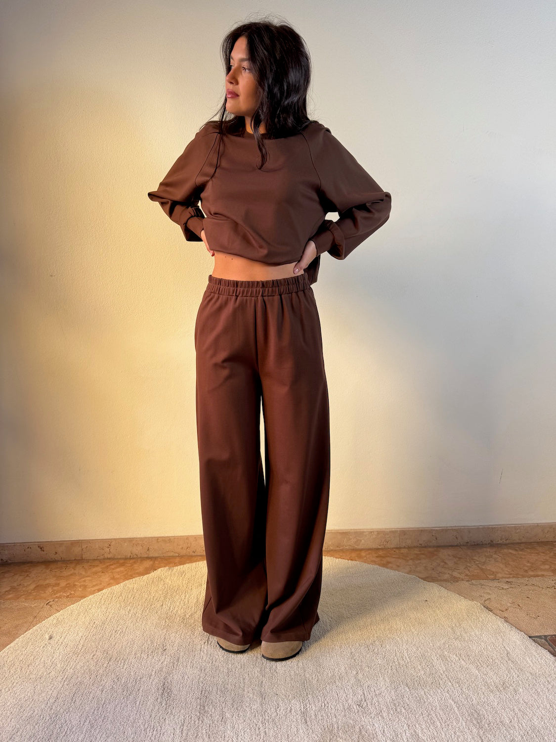 PANTALONE MORBIDO PUNTO MILANO