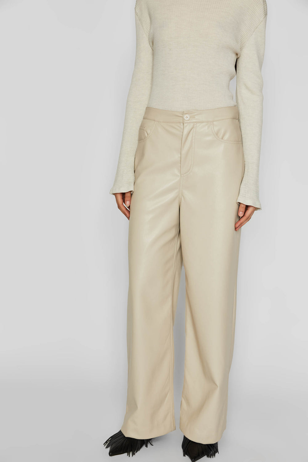 PANTALONE SIGARETTA NAPPA