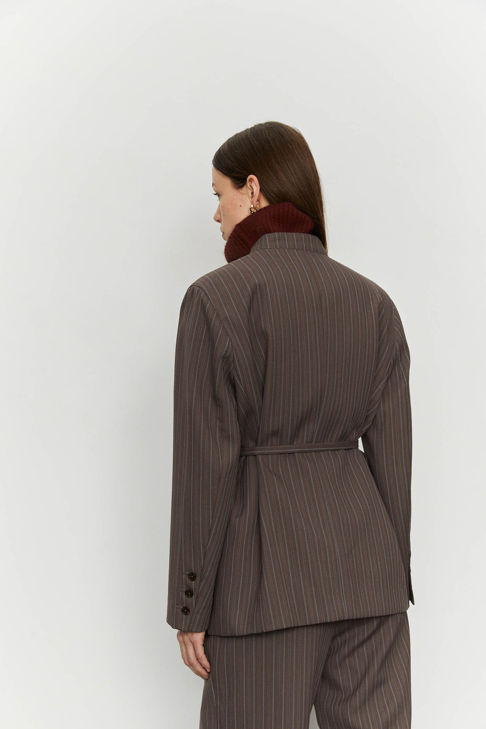 BLAZER SENZA COLLO MICRORIGA