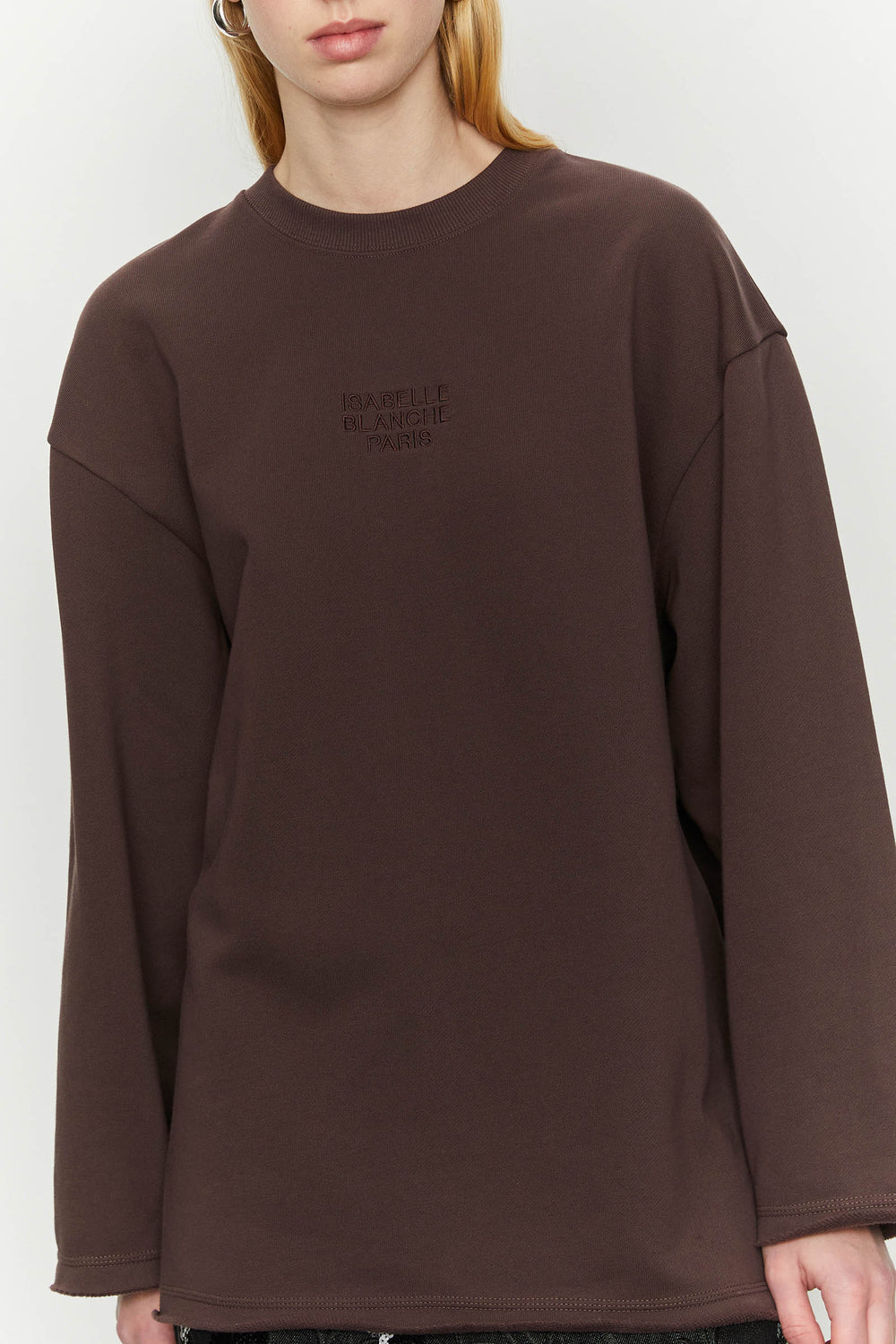 FELPA GIROCOLLO OVER