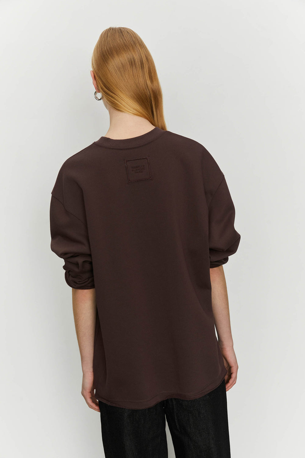 FELPA GIROCOLLO OVER