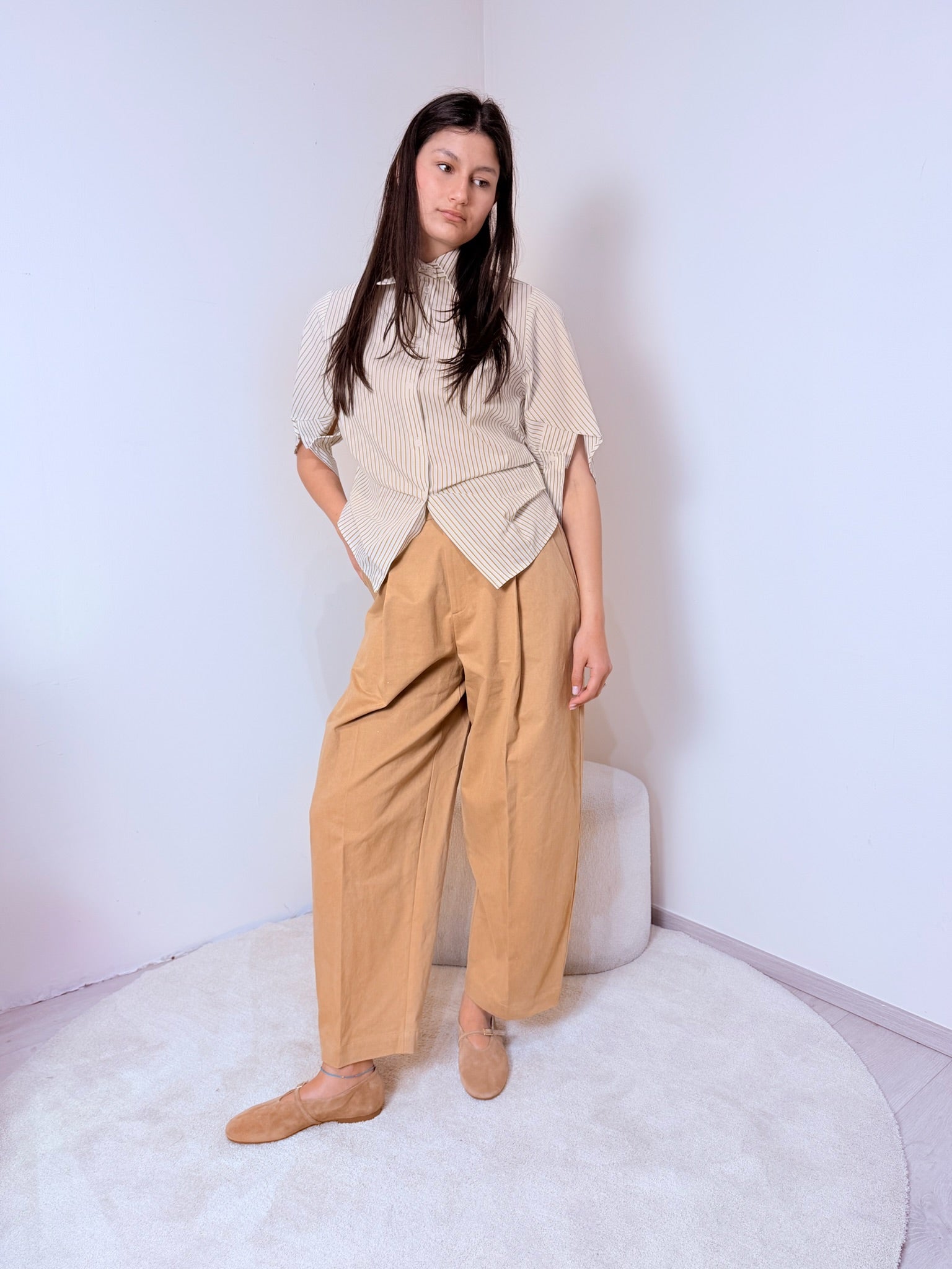 Camicia Arricciata