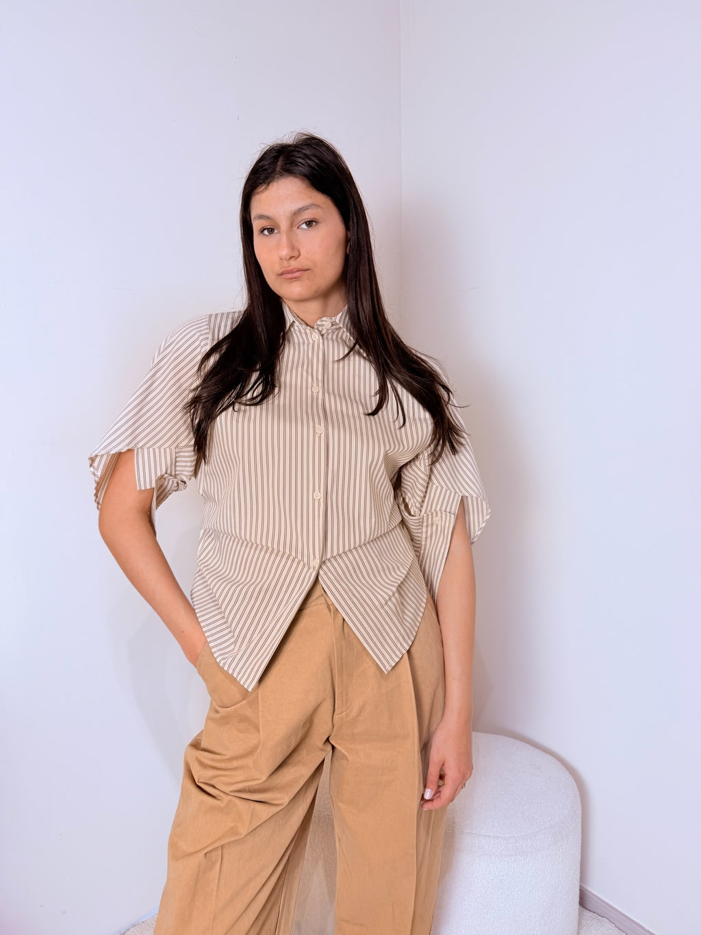 Camicia Arricciata