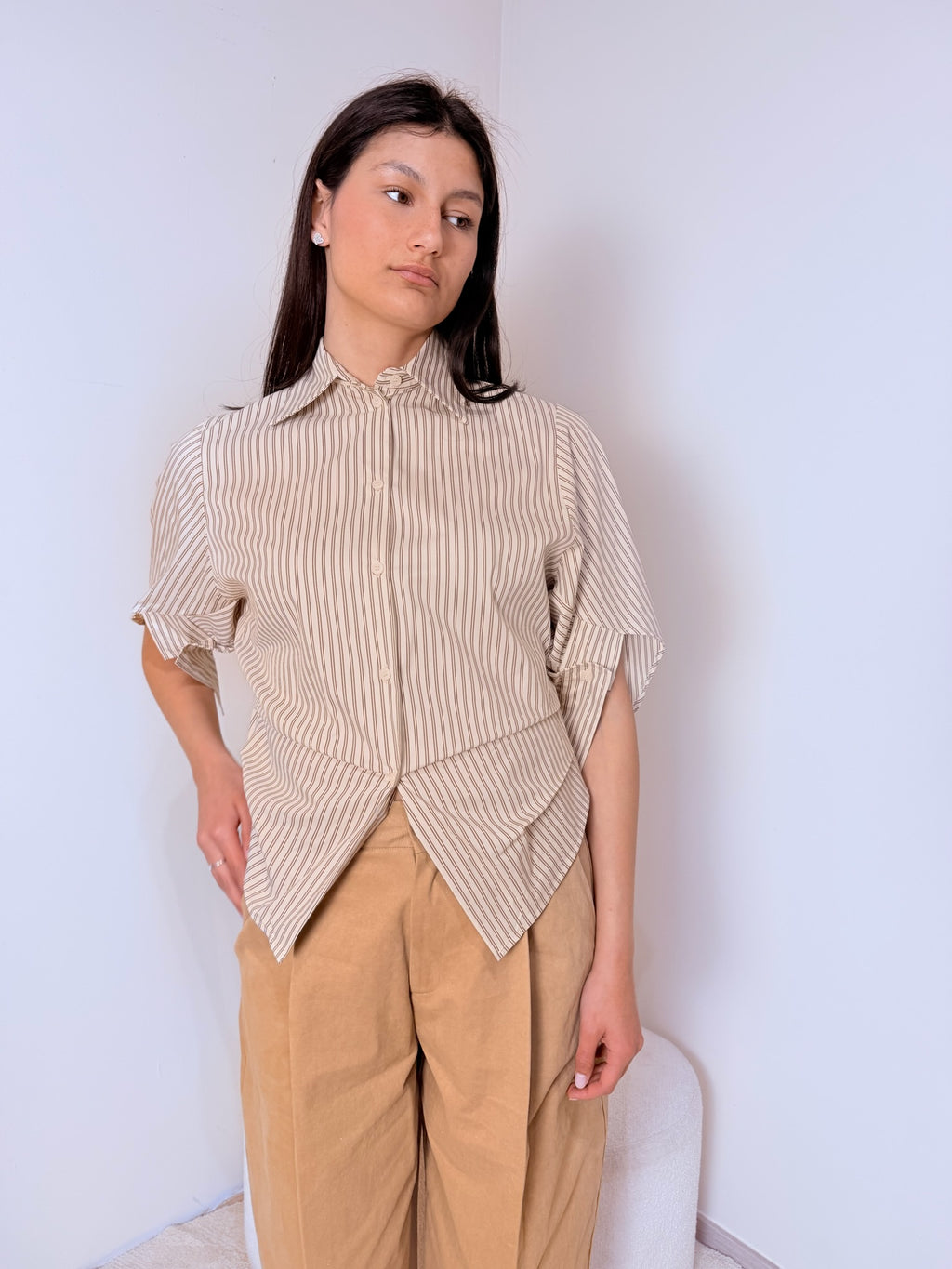 Camicia Arricciata