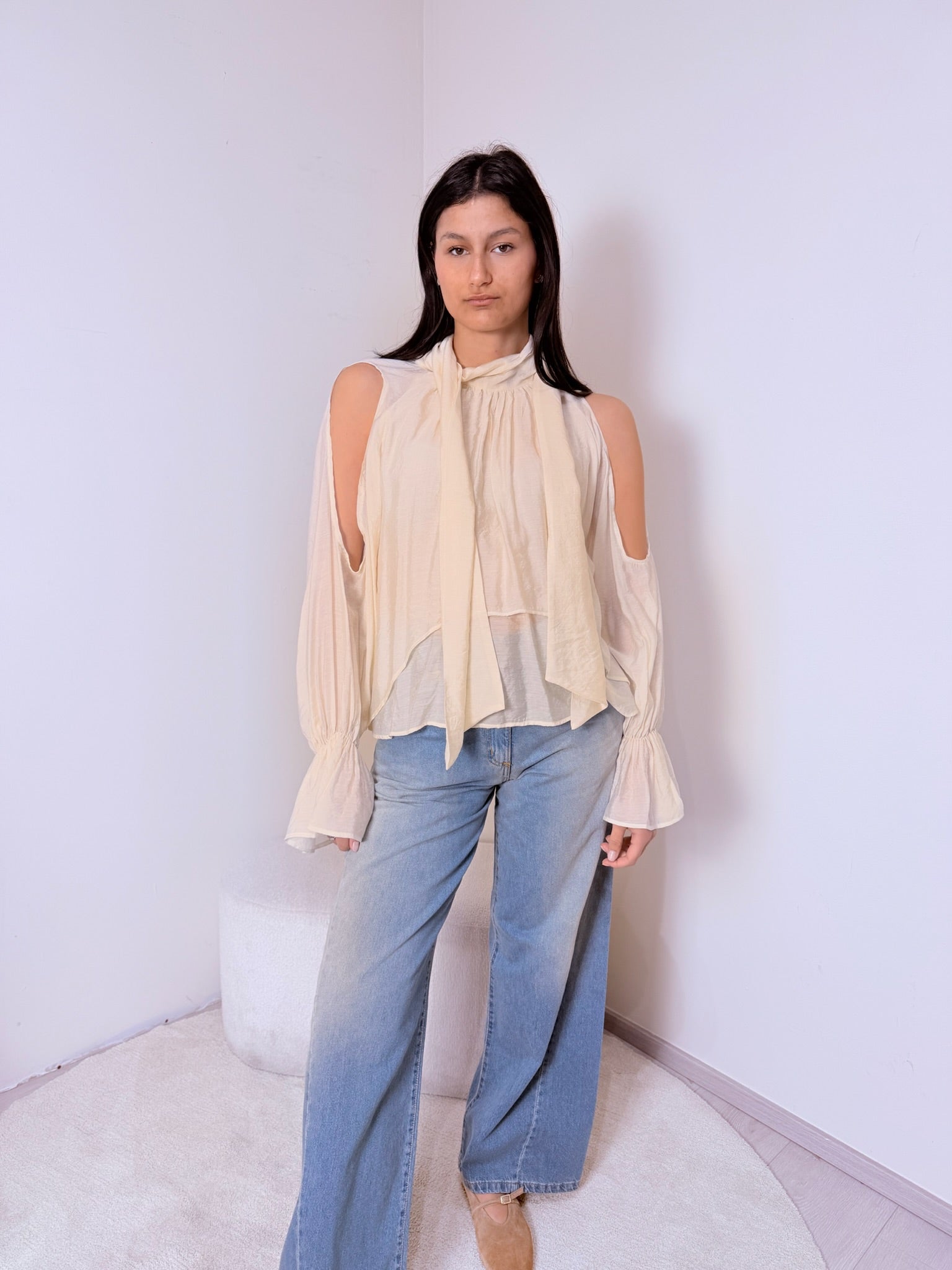 Blusa Volant