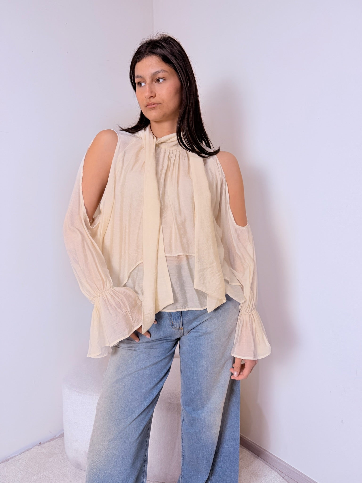 Blusa Volant