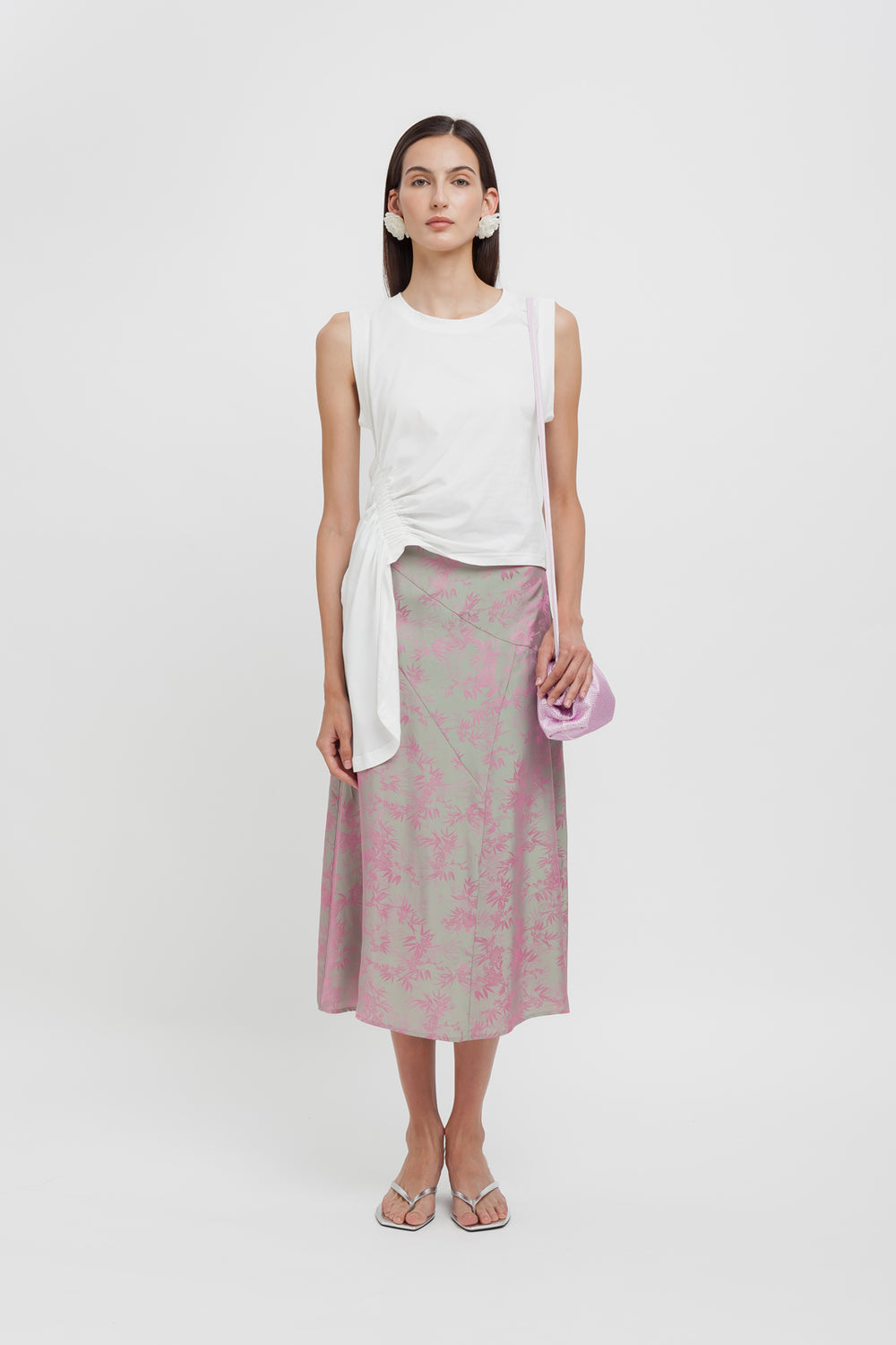 Gonna Damascata Iridescente