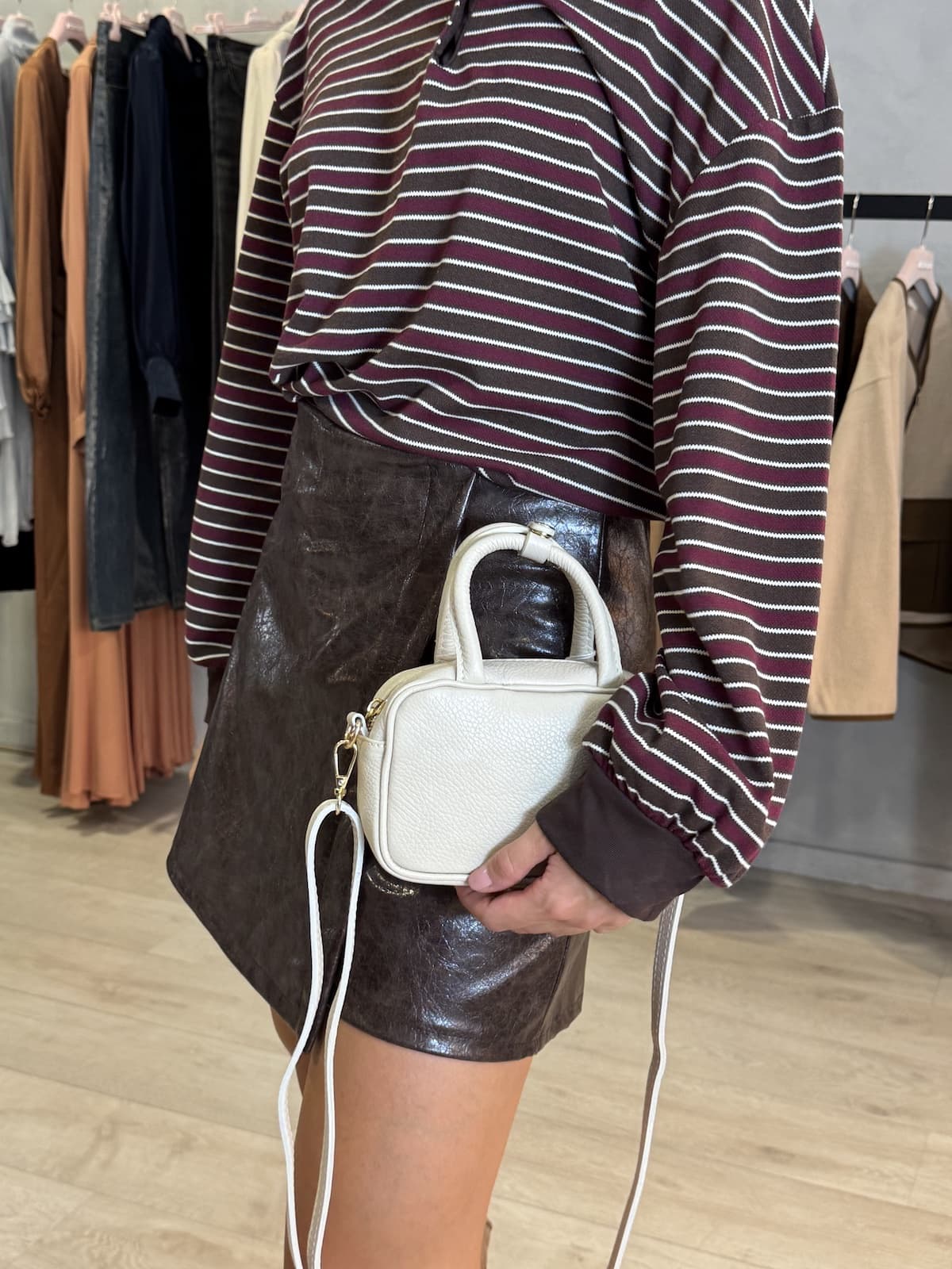 BAG BAULETTO MINI SIZE PELLE