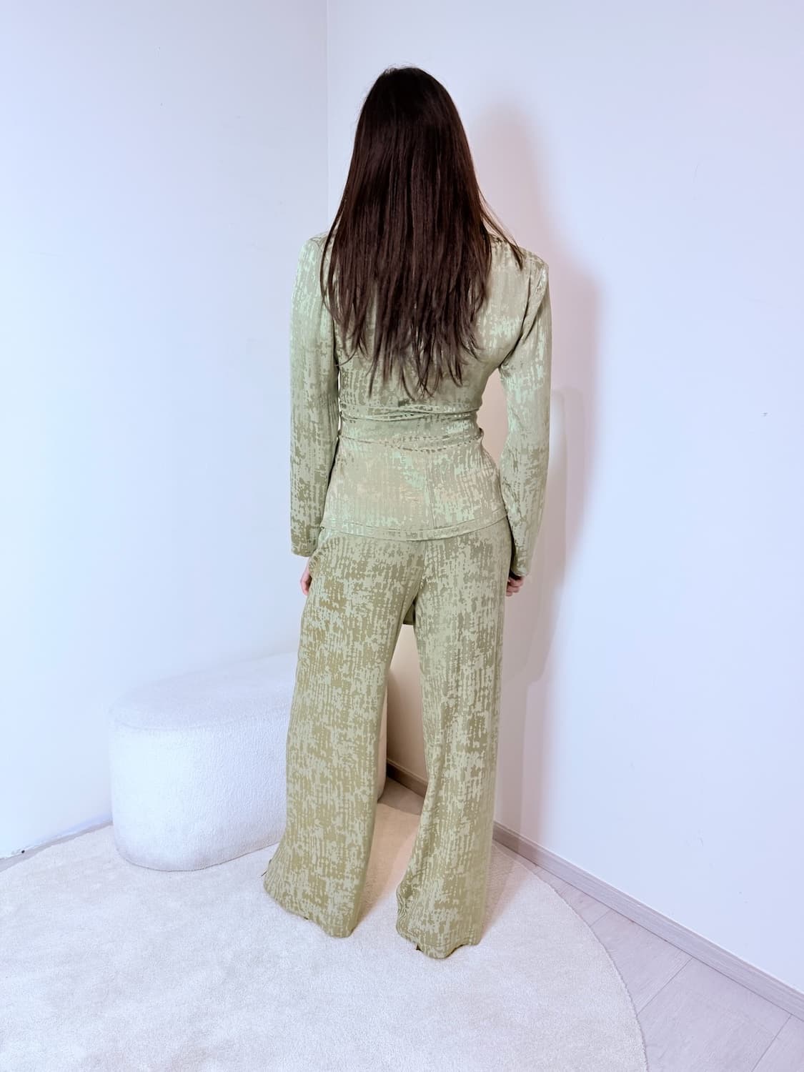 Pantalone Devorè Raso
