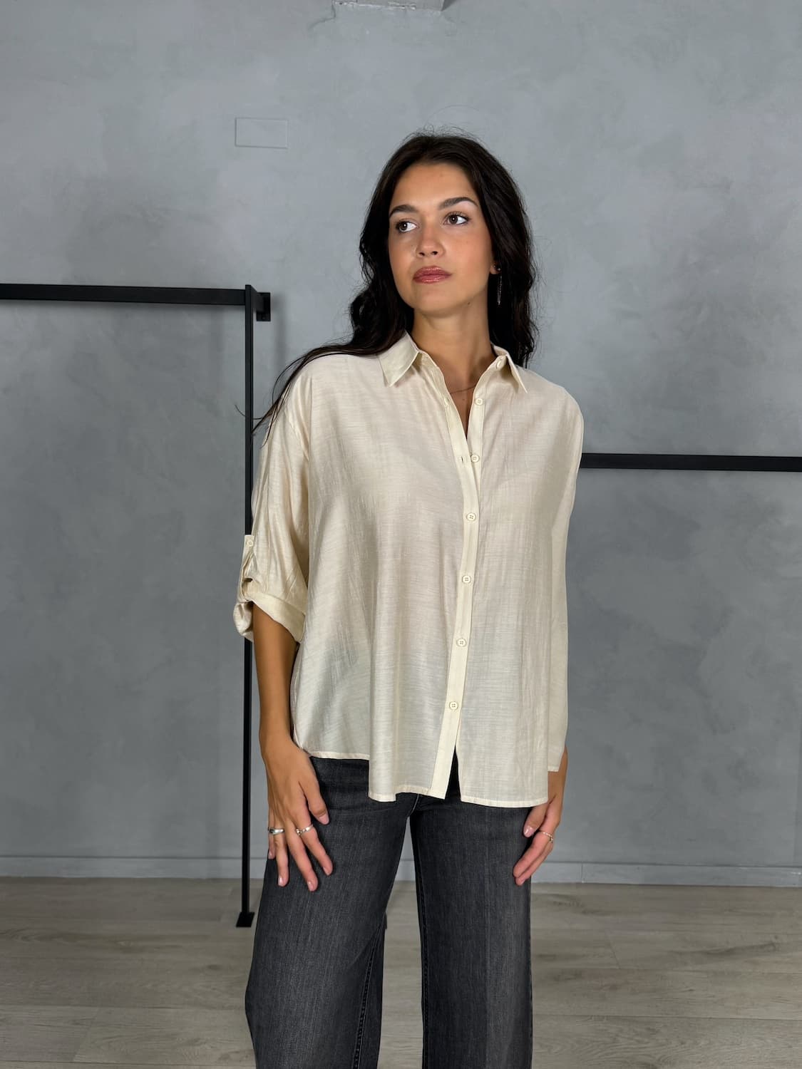 CAMICIA IN MUSSOLA CALDA