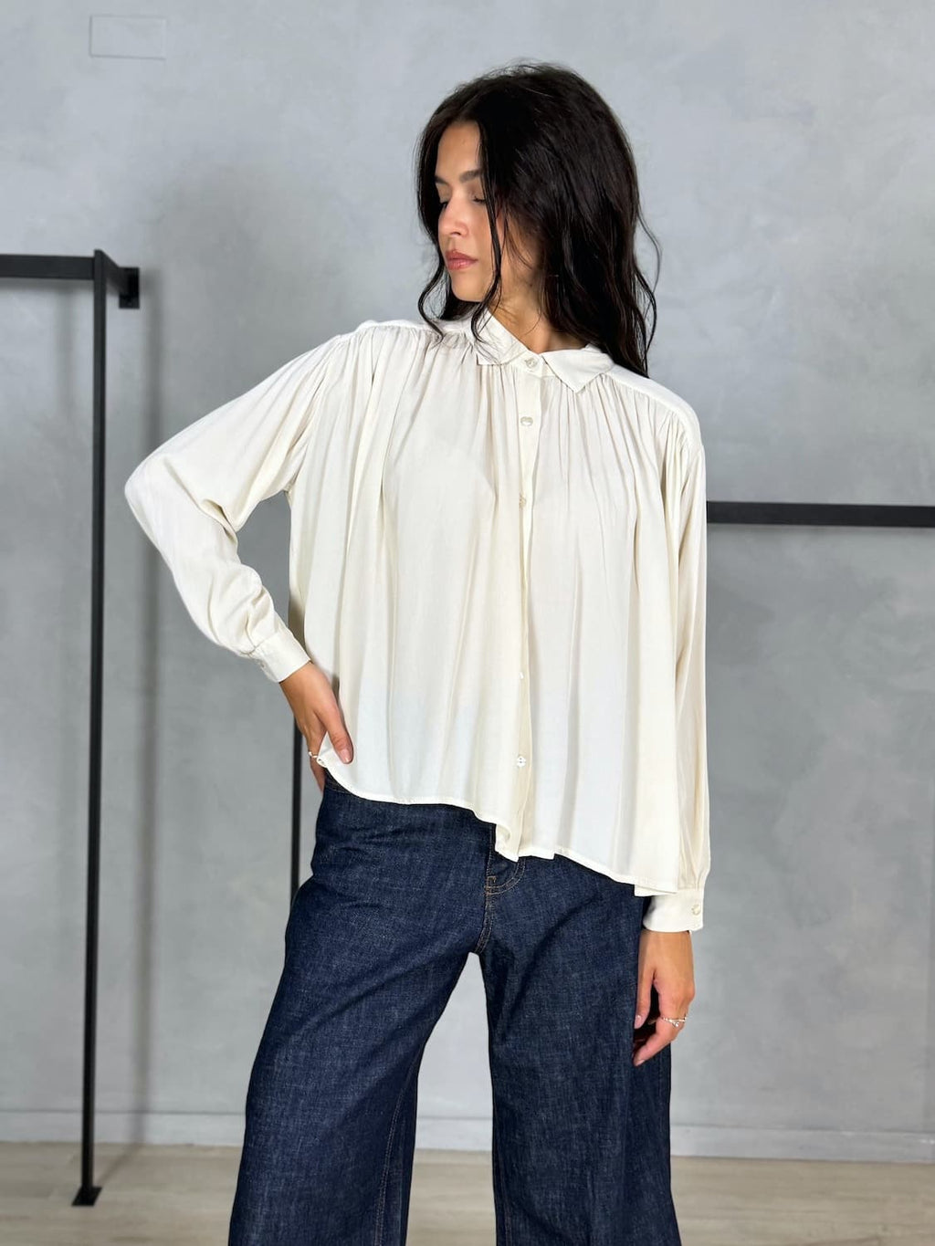 CAMICIA ARRICCIATA