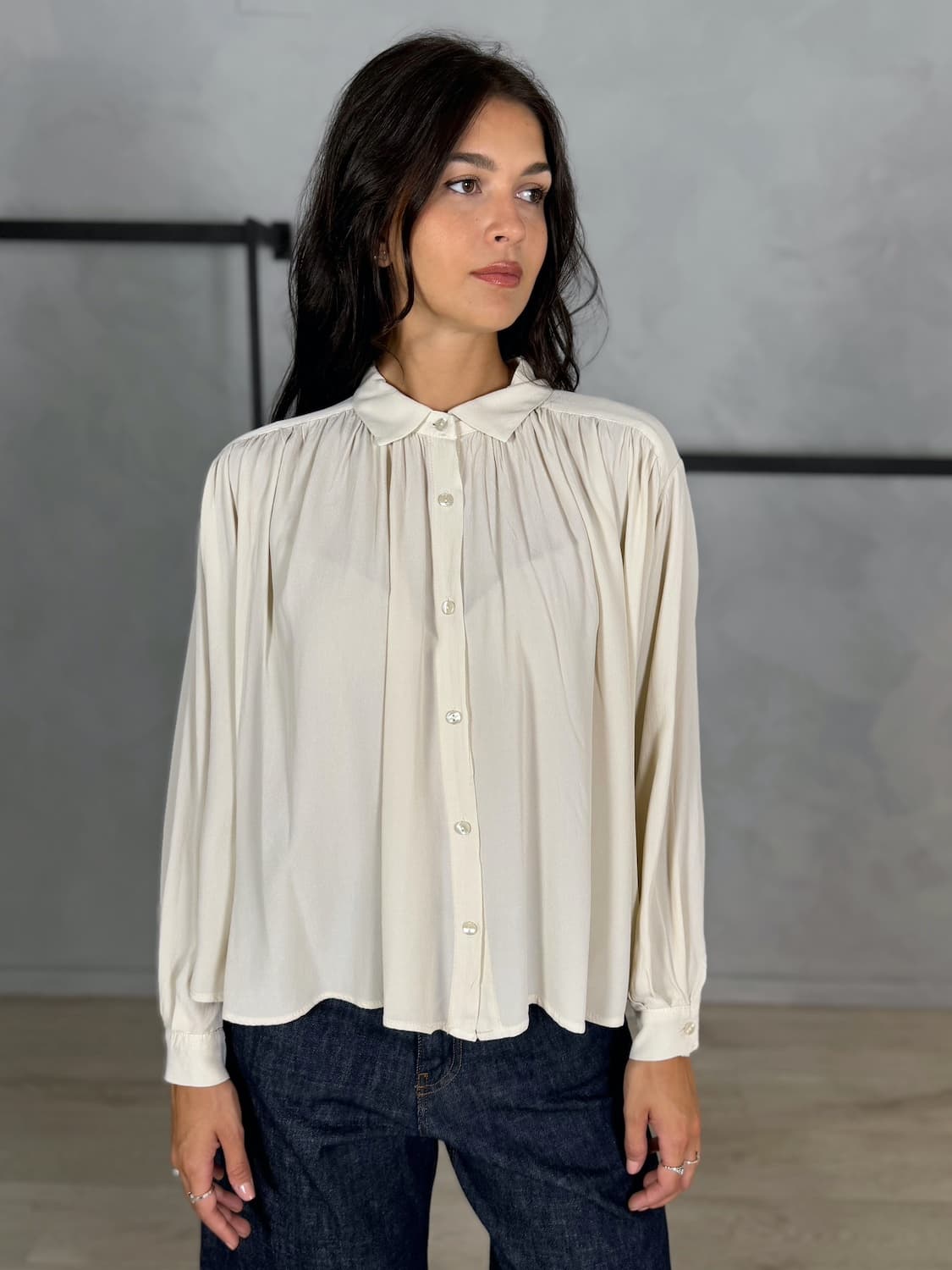 CAMICIA ARRICCIATA