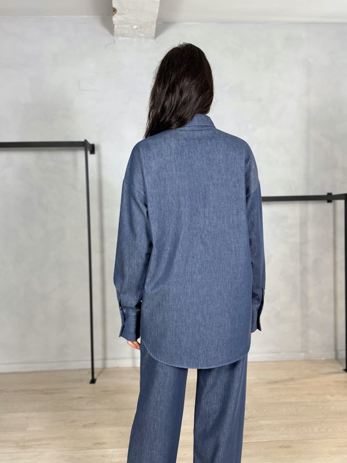 CAMICIA DENIM OVER