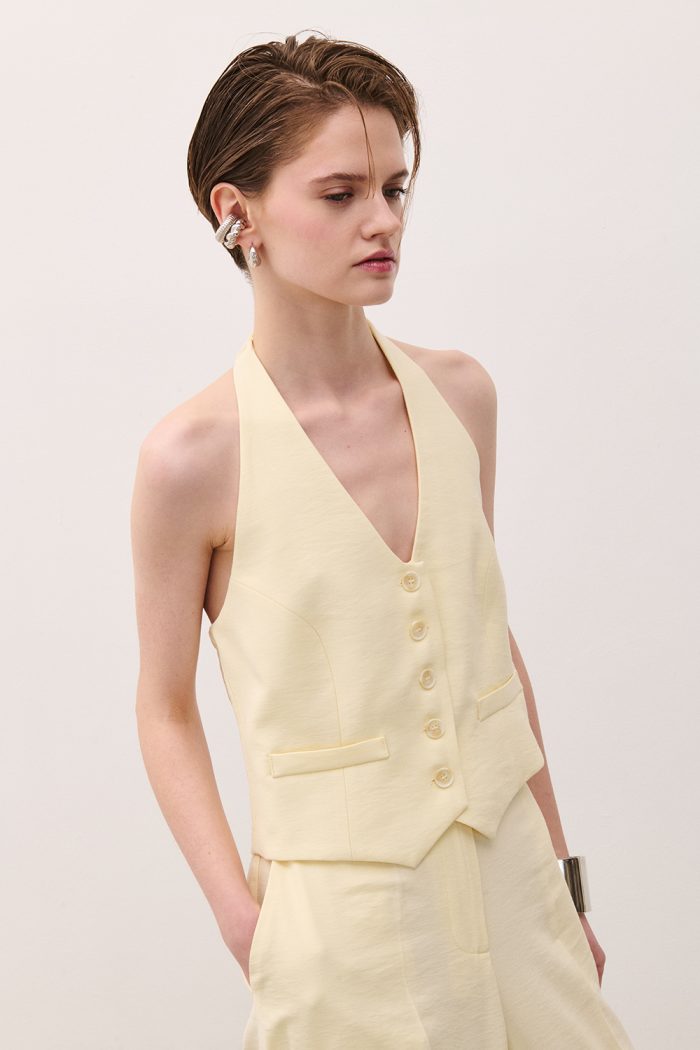 Gilet schiena scoperta