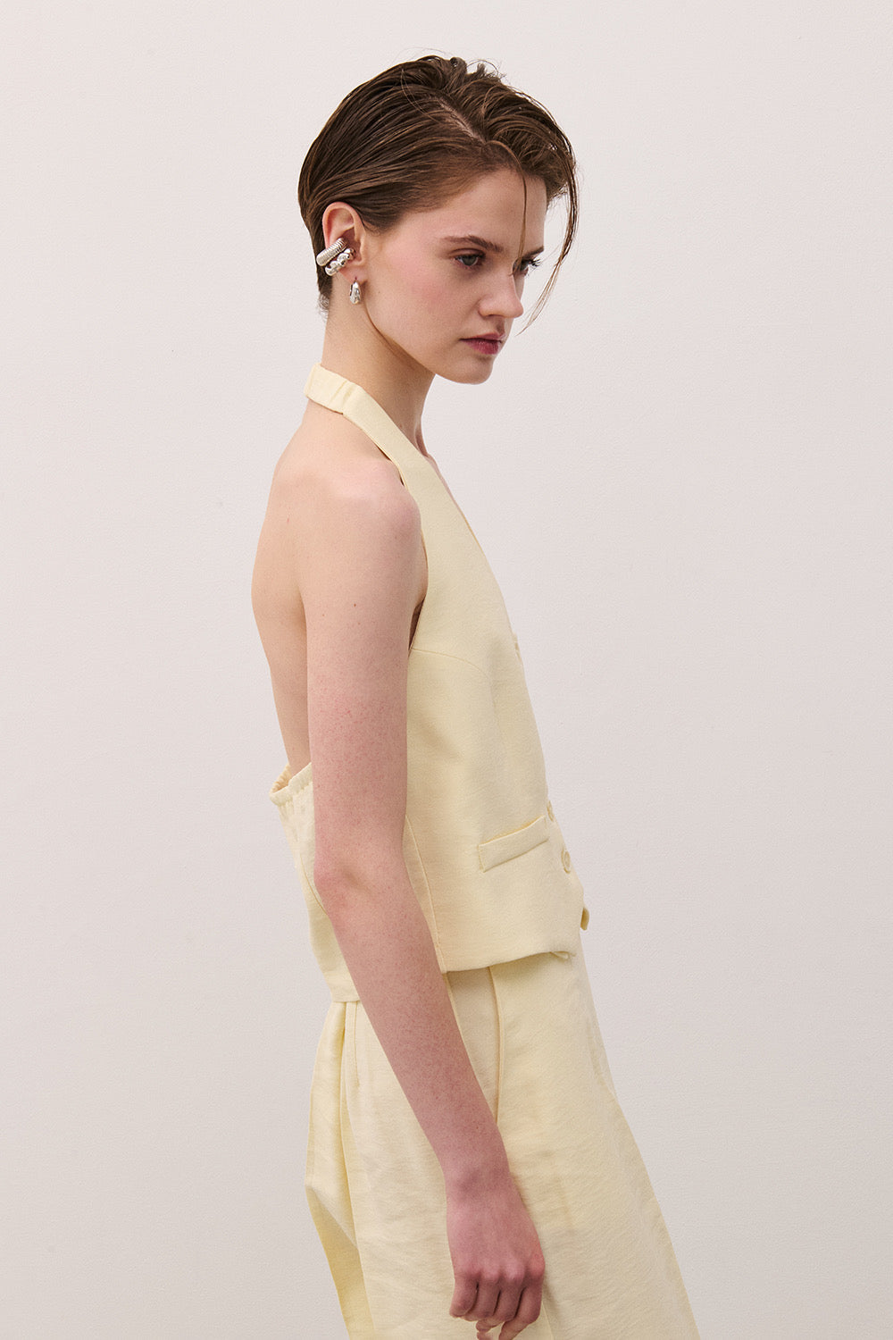 Gilet schiena scoperta