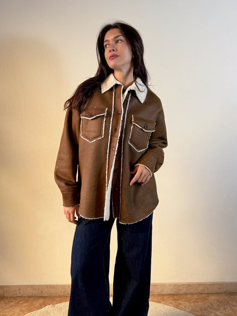 GIACCA CAMICIA TEDDY