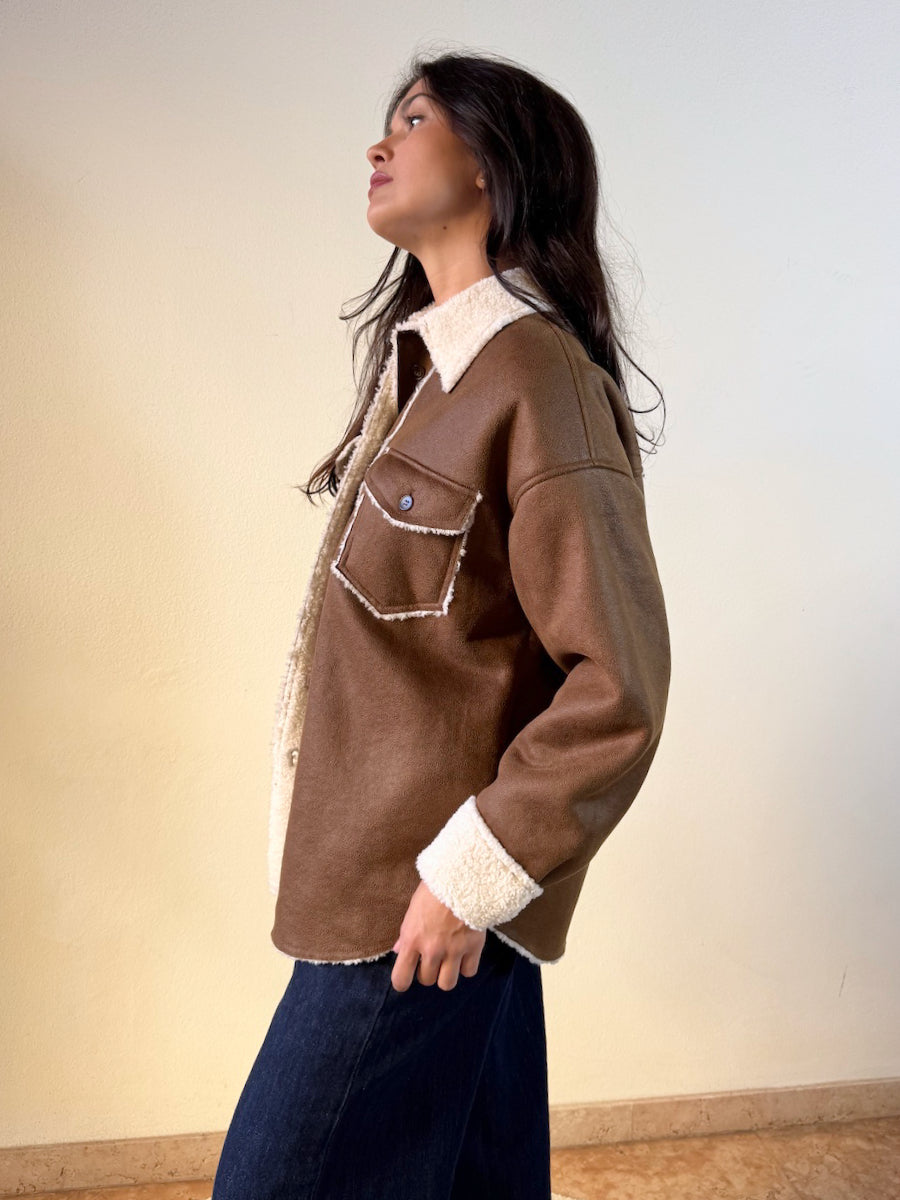 GIACCA CAMICIA TEDDY