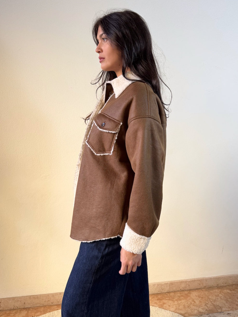 GIACCA CAMICIA TEDDY