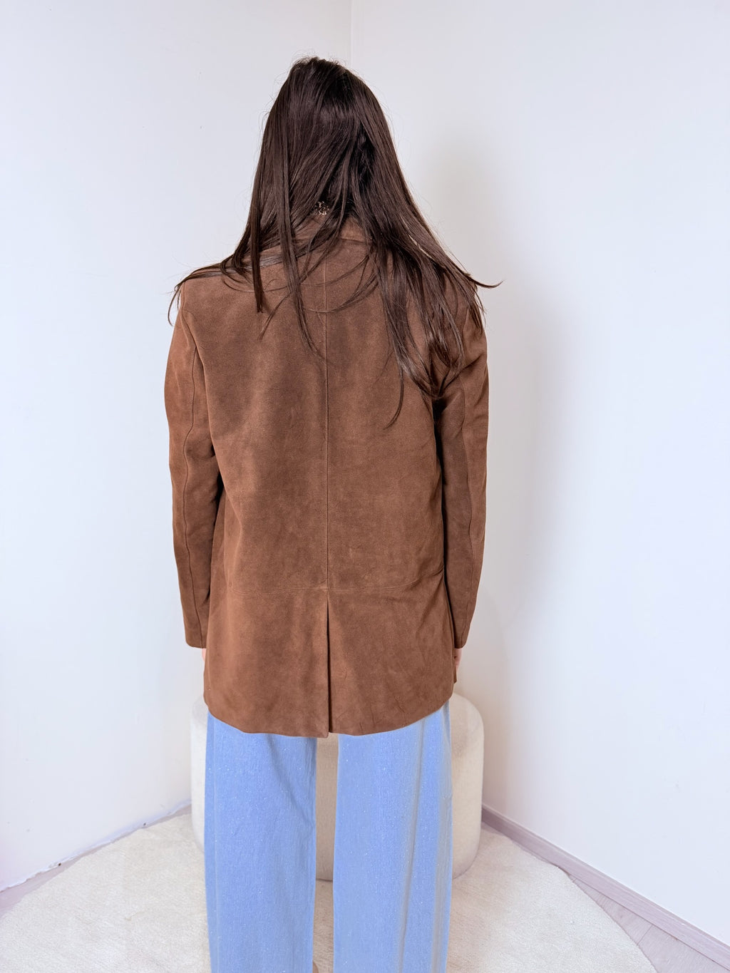 Giacca Blazer Camoscio