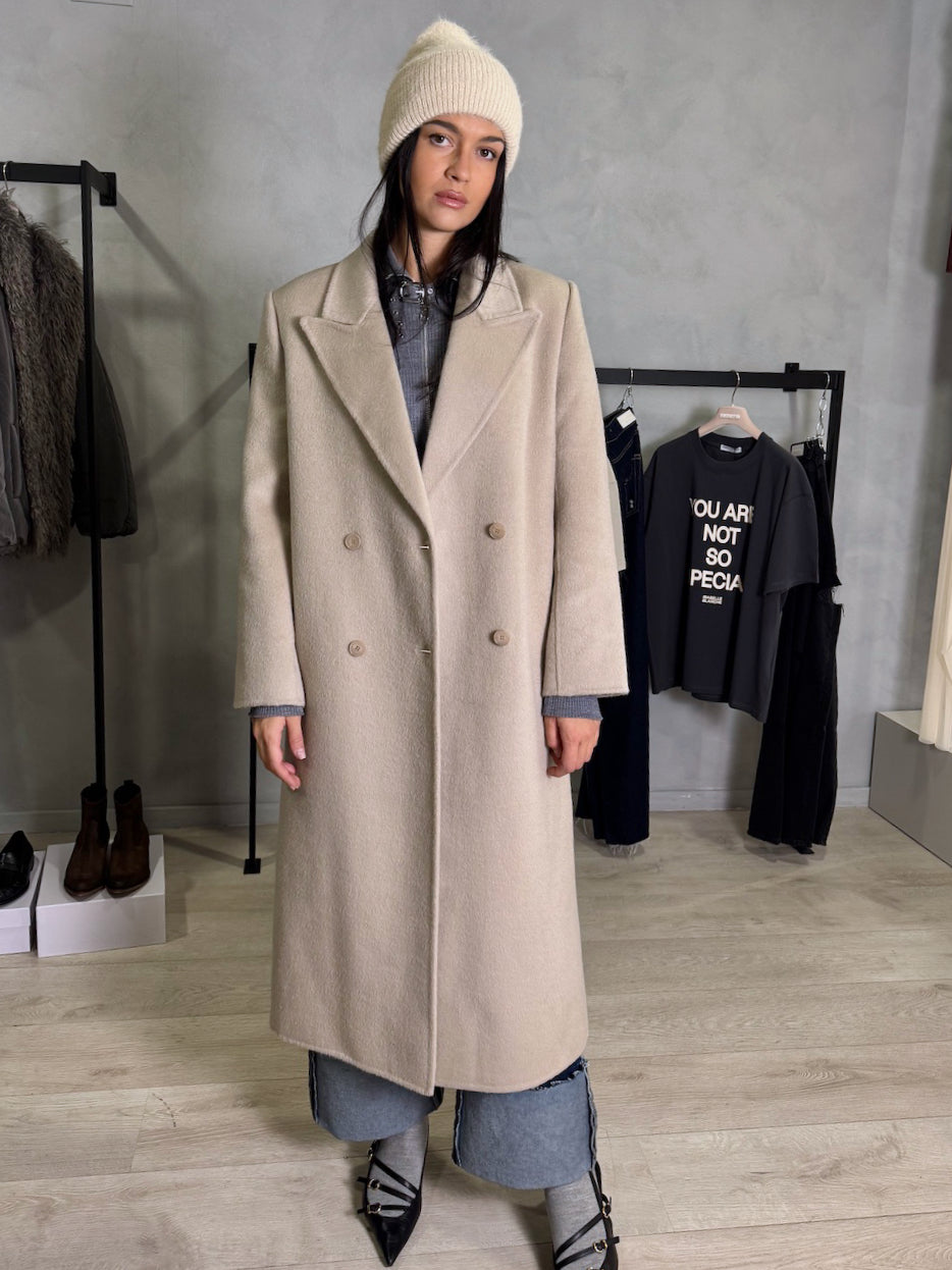 CAPPOTTO DRITTO LANA