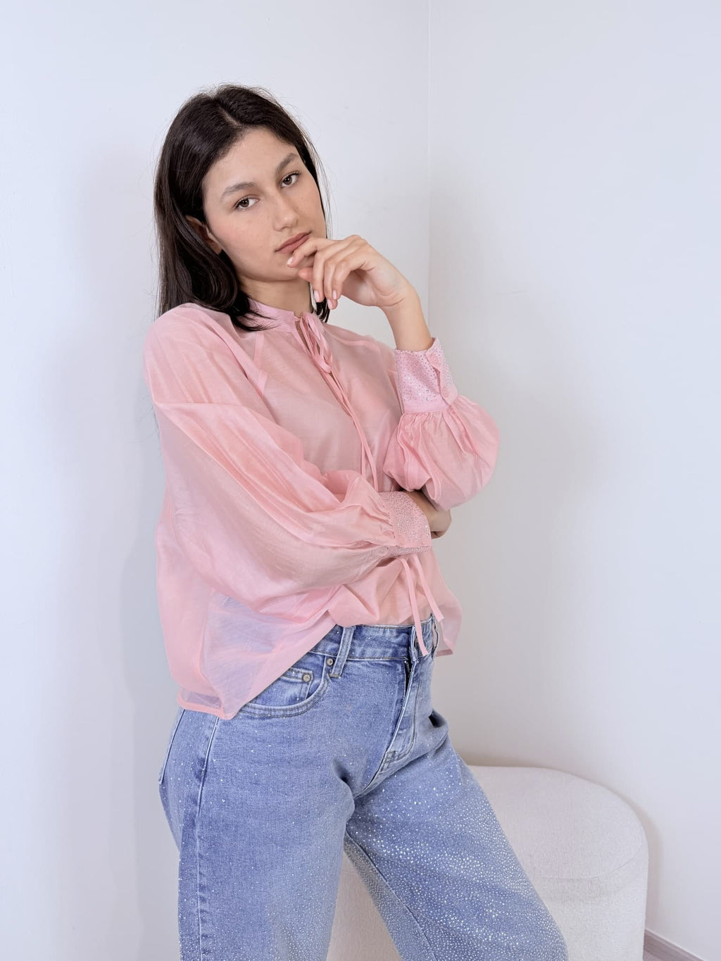 Blusa Strass