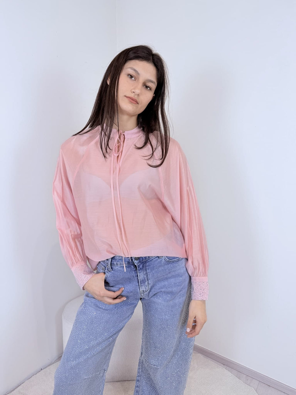Blusa Strass