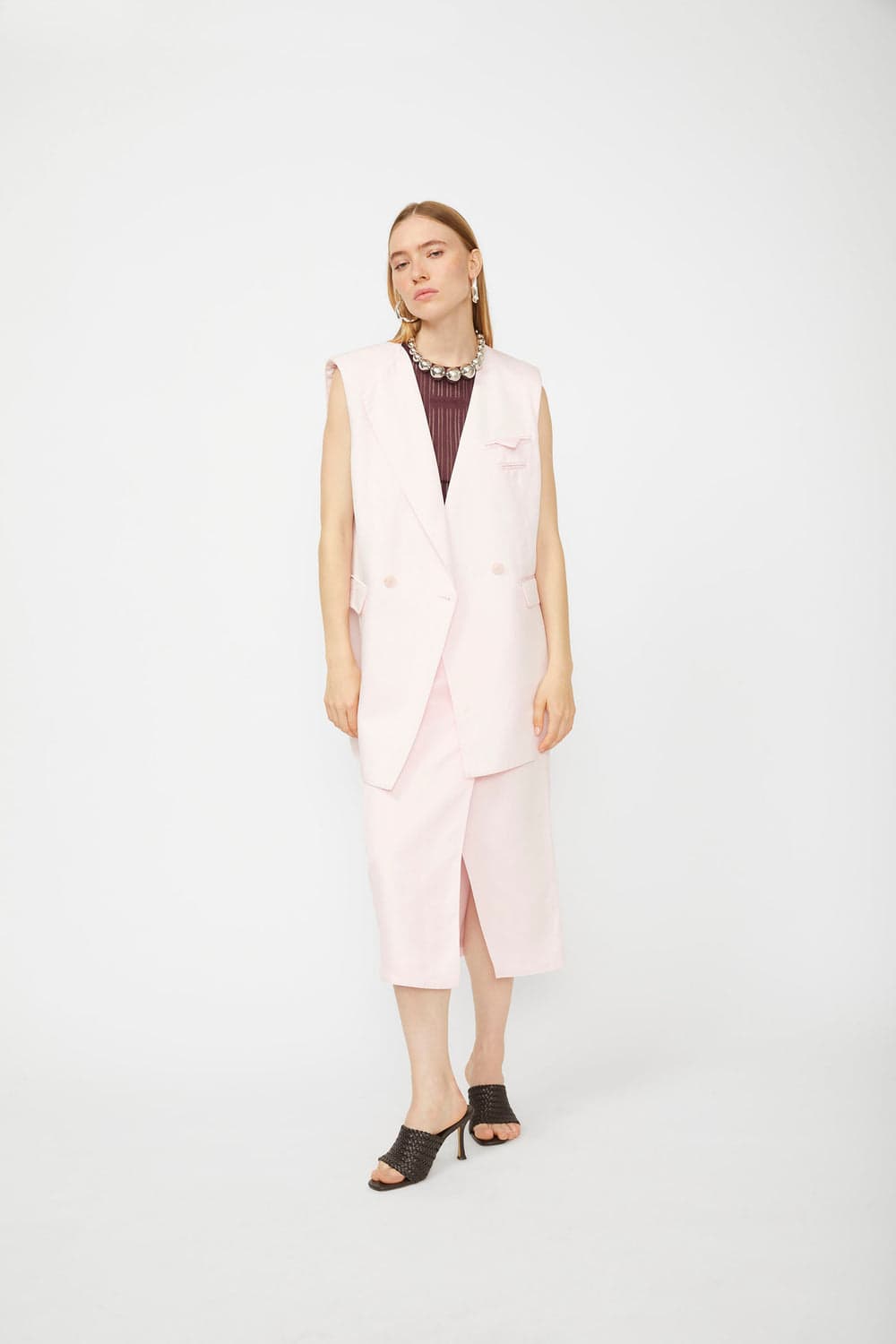 Gilet Over Lino