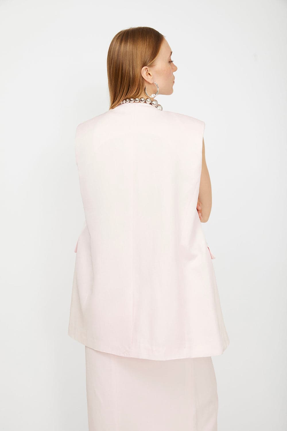 Gilet Over Lino