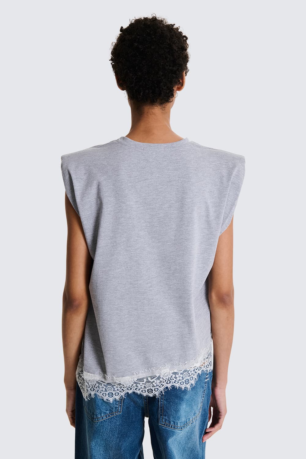 T-shirt Con Pizzo
