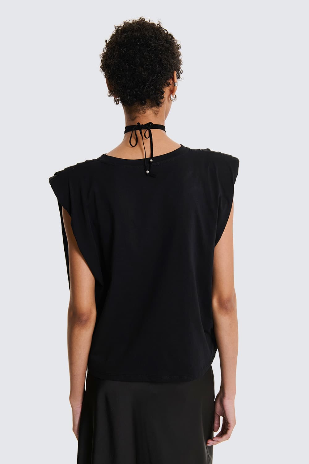 T-Shirt Con Spallina
