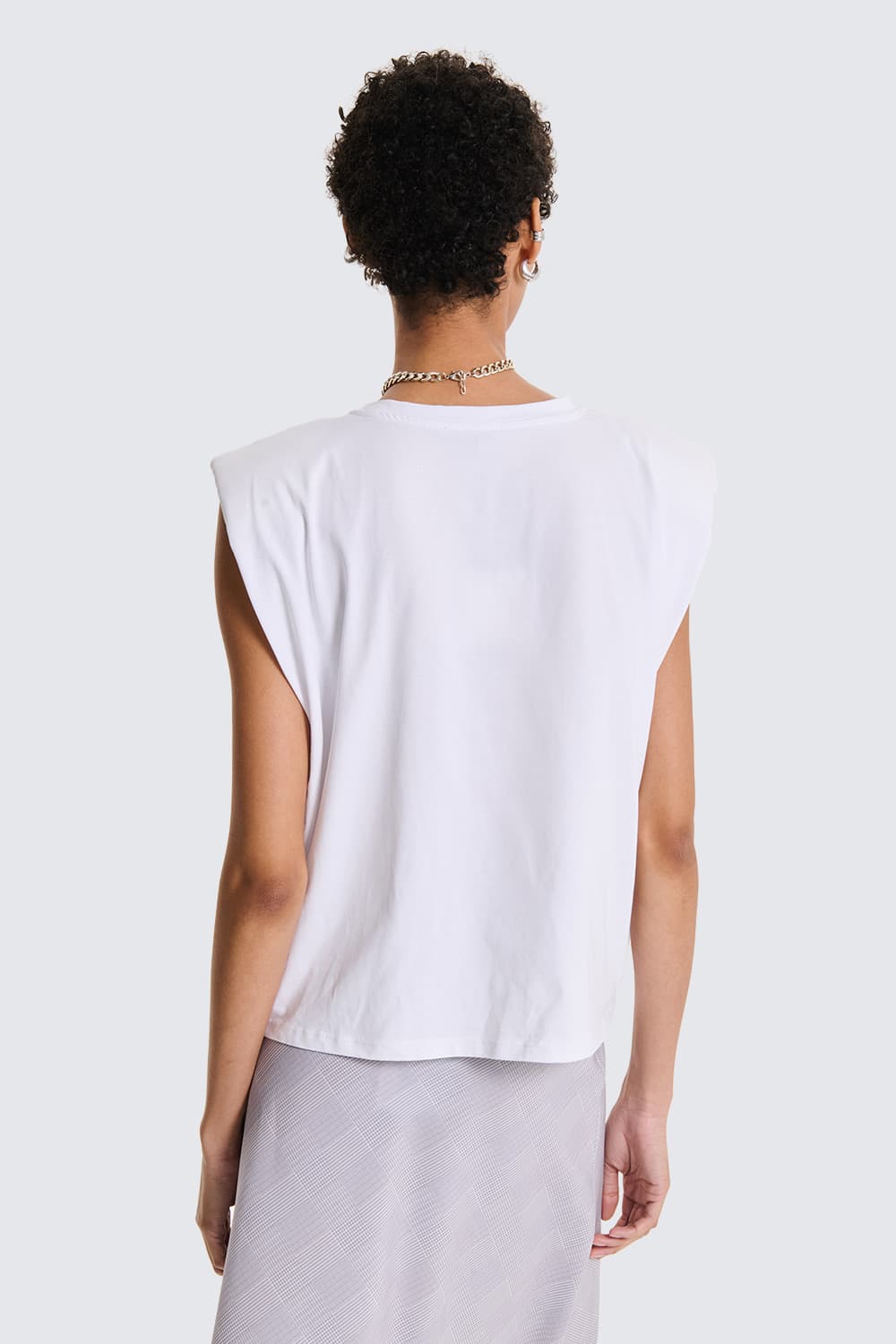 T-Shirt Con Spallina