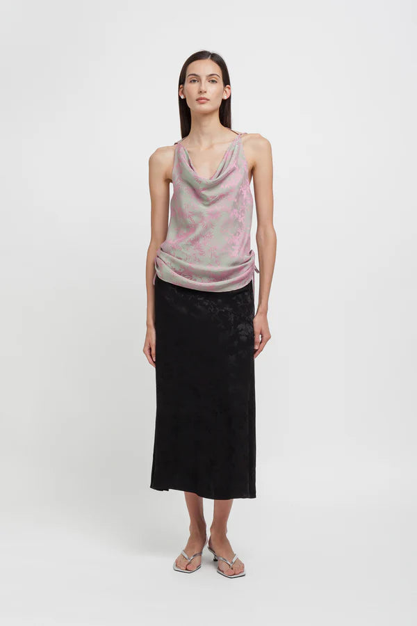 Top Damascato Iridescente